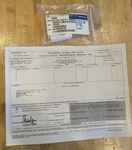 Rolls Royce Ring 23033441 New Sealed Package With 8130. Fixed Price $3250.00.