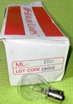#1723 Aircraft Bulbs, 6.2 V, 27.9 W, BA15S Base, S-11 Shape (box Of 10). Fixed Price $19.99.
