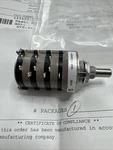 Grayhill Master Rotary Switch 4434-1-03N. Fixed Price $84.77.