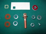 Prestolite Starter & Pump Motor Field Terminal Stud Kit Mdt Mdu Mdy Mec 90-711. Fixed Price $12.95.