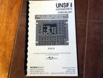 Universal And UNS-1MSP Operator's Checklist. Fixed Price $63.69.