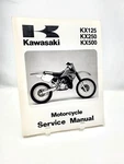1988 Kawasaki KX125 KX250 KX500 Service Manual Oem 99924-1101-01 Original 1ST Ed. Fixed Price $55.69.