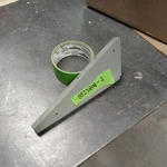 Cessna Aircraft Rh Aileron Rib Pn: 0523808-2. Fixed Price $25.00.