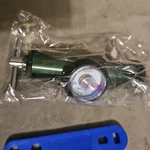 Medline HCS8725M Mini Oxygen Regulator 0-25 Lpm CGA-870 Brass Aluminum. Fixed Price $30.00.