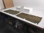 Bell Helicopter UH-1H Door Gunner's Seat Covers ( Each) Pn# A6974-20. Fixed Price $105.00.