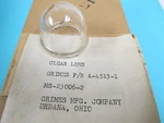 New Grimes Aircraft Tail Position Light Lens (clear) A4513-1 MS23006-2 AN3110-1A. Fixed Price $42.50.