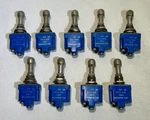 Lot Of 9 Micro Switches MS24658-24E Momentary Toggle Honeywell Military. Fixed Price $69.99.