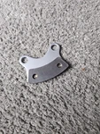 Backing Plate Cessna Cleveland Pn: 063-01200 1EA With New Lining & 066-10500. Fixed Price $112.00.