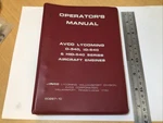 Used Lycoming O-540 Series Aircraft Engine Operator Manual P/n 60297-10. Fixed Price $43.73.