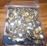 Dot Durable Medium Snap Cap Short Barrel Nickel Plated Brass 100 Pcs. Fixed Price $29.99.