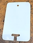 Stinson Rear Fuel Tank Strap Inspection Cover Plate, P/n 108-1101014, Used. Fixed Price $29.99.