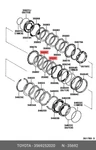 Genuine Oe Plate, For 2ND Brake, 3569252020 Toyota 35692-52020. Fixed Price $15.73.