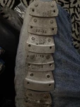 064-01700 Cleveland Back Plate New. Fixed Price $295.00.