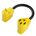 30A To 50A Rv Power Adapter Cord, Camper Trailer Dogbone Plug Converter 12. Fixed Price $12.99.
