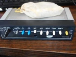 Bendix AS-248A Audio Selector Panel 14-28V W/ Mounting Tray Pn 4000660-4801 Nos. Fixed Price $24.00.