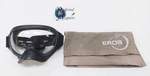 Used Eros Aircraft Smoke Goggles P/n MXP210-00 With Bag 444160. Fixed Price $380.00.
