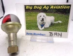 Grimes, B3307-1, Red, 28V, Wing Position Light, New Old Stock (B1914). Fixed Price $150.00.
