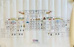 Usair Airlines Poster Instrument Panel Of Boeing 737-300. Fixed Price $30.00.