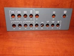 Learjet Aircraft Circuit Breaker Panel 6607007-61. Fixed Price $49.99.
