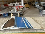 Piper Pacer PA-20 135 Left Rear Cabin Door Assembly. Fixed Price $399.00.