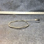S1230-10 Cessna 182P Control Assy Carburetor Heat 47". Fixed Price $73.00.