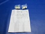 Piper PA-46 Malibu Support Angle W/8130 P/n 82257-012 Lot Of Nos (1025-725). Fixed Price $66.50.