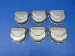 Continental TSIO-520-E9B Rocker Valve Cover P/n 625615-L Lot Of (0924-1249). Fixed Price $180.00.