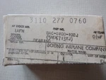 Vintage Boeing Airplane Company Aircraft Bearing 1955 1AFH BAC-B10B-102J. Fixed Price $40.00.