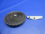 Early Cessna 210 Elevator Trim Wheel & Shaft P/n 0761205-6 (1224-878). Fixed Price $164.50.