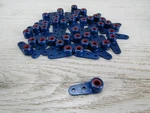 #10-32 Fixed Anchor Nut Plates Anodized Aluminum Aircraft Hardware Lot Of (40). Fixed Price $39.57.