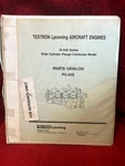 Textron Lycoming Aircraft Engines IO-540 Series PC-615 Parts Catalog. Fixed Price $25.49.