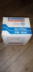 Vintage Nos Purolator Pm 1041 Air Filter New Old Stock Datsun Toyota Mazda. Fixed Price $20.00.