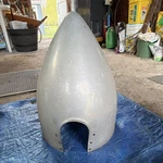Vintage 3-BLADE Aluminum Airplane Nose Cone Aircraft Parts 2 Available. Fixed Price $135.00.