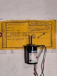 Airesearch 26 Vdc Motor Model DCMIL-29-2, Pn 36879, Nsn 6105006068010, Nos.. Fixed Price $395.00.