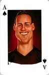 2022 Manly Sea Eagles Nrl Club-issued Card Daly Cherry-evans Ace Of Spades. Fixed Price $17.93.