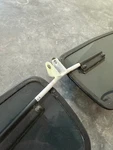 Piper Cherokee PA-28 Oem Center Mount Sun Visor Set & Assembly P/n 764-114. Fixed Price $230.00.