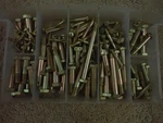 (8) Aviation Drilled Hex Head Bolt Slotted Shank 1/4"-28X1-3/8" NAS428-4-13X. Fixed Price $150.00.