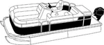 7.6OZ Boat Cover Premier Leisure Sunspree 200 2013. Fixed Price $788.70.