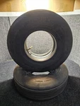 (QTY2) Michelin 22X6.6-10 Aircraft Tubeless Tires 22PLY 0A1K8 Cut 6/32 Limit. Fixed Price $928.24.