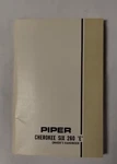 Piper 1972 Cherokee Six PA-32-260E Owner's Handbook 761-494- Original. Fixed Price $20.70.