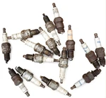 Vintage Ceramic Spark Plugs Lot Champion Autolite Mopar 15. Fixed Price $30.00.