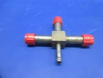 Cessna 402B Vacuum Fitting Cross P/n 1K38-8-8-8-4 (0325-763). Fixed Price $148.95.