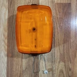 Nos Vtg Dorcy Amber Wall Light 41-1021 Battery Operated Pullchain Porch. Fixed Price $18.00.