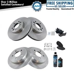 Brake Pad Rotor Kit Metallic 1-3/4 Inch Clip Front Rear W/chemicals. Fixed Price $208.47.