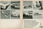 1964 Champion Spark Plugs Car Boat & Plane Racers 2-PAGE Vintage Ad. Fixed Price $12.60.