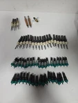 60 Pc Assorted Wedgelock Cylindrical Draw Cleco Set Aircraft Tools Usa. Fixed Price $75.00.