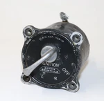Bendix Scintilla Vintage Magneto Ignition Switch, 1/4 Unrestored 1125-10. Fixed Price $96.00.