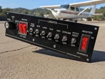 "cessna Switch Panel" Compatible With Ms 2020/24 & X-plane Flight Simulators. Fixed Price $89.95.