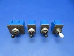 Cessna 421 Honeywell Toggle Switches P/n 2TL1-2, 4TL1-2 Lot Of (0326-234). Fixed Price $99.00.