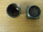 Nos Itt Cannon 37 Pin Electrical Plug Connector P/n CTOU28-21PS B83. Fixed Price $24.99.